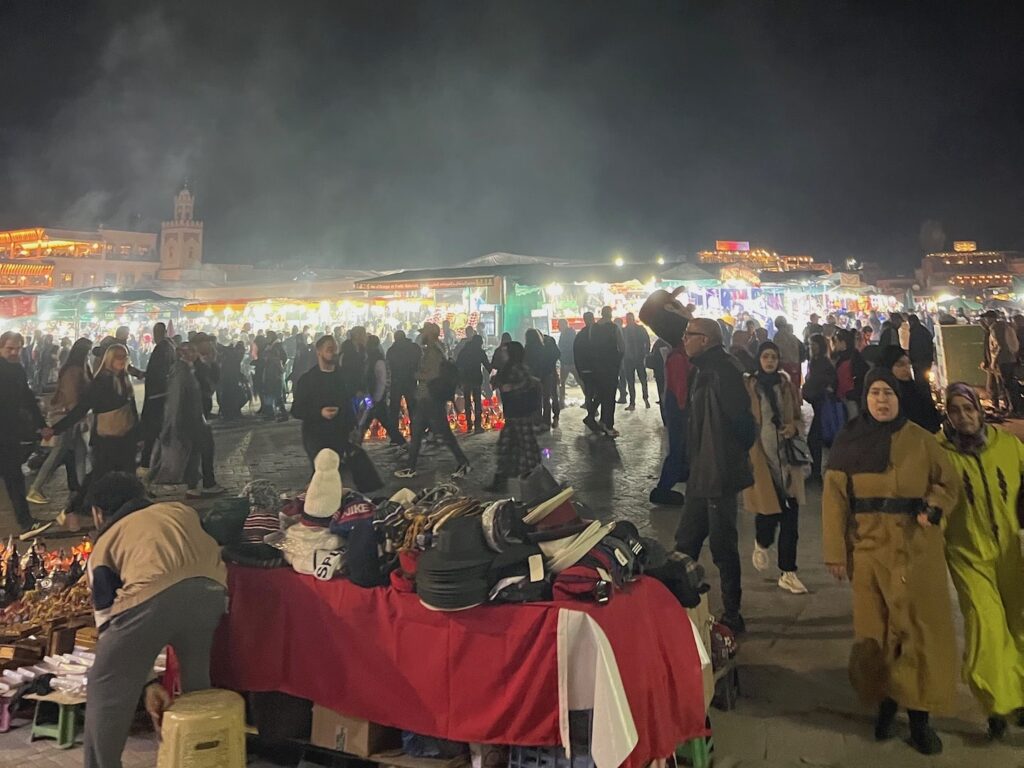 jemaa el fnaa square in marrakech, tourist traps and trousit scams in morocco hot spot, morocco travel guide