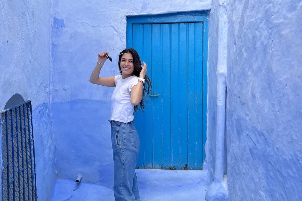 best time to visit chefchaouen is in the fall or spring